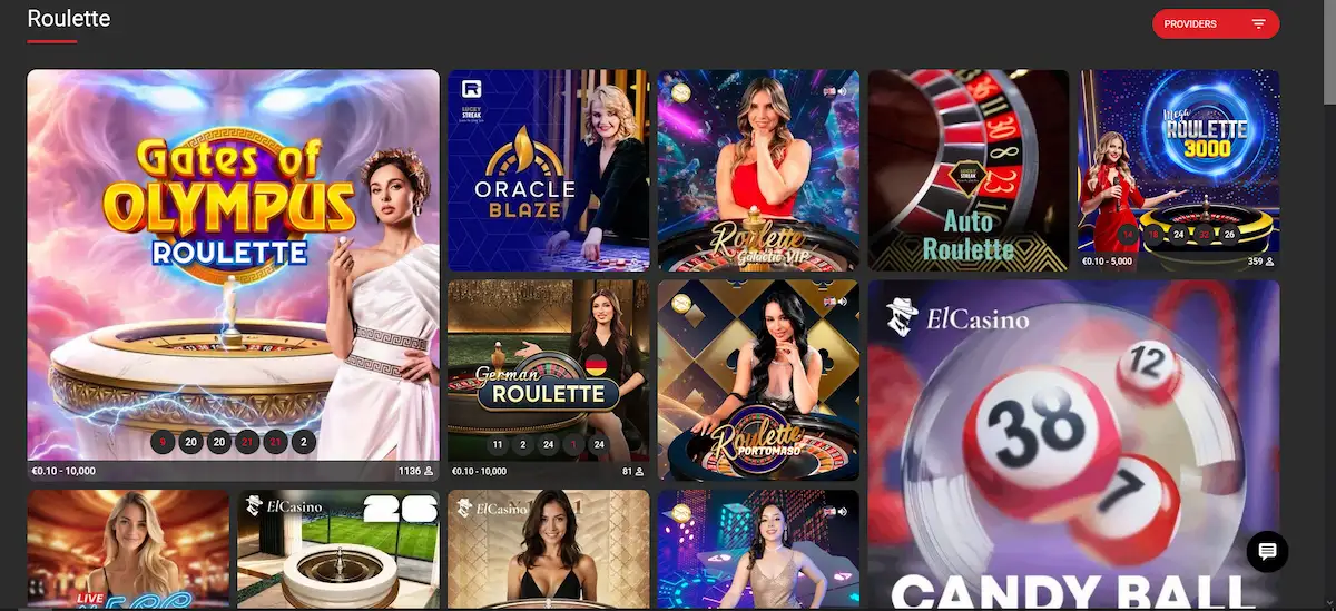 Live-Roulette-Tisch mit Cashback-Aktion bei Betonic
